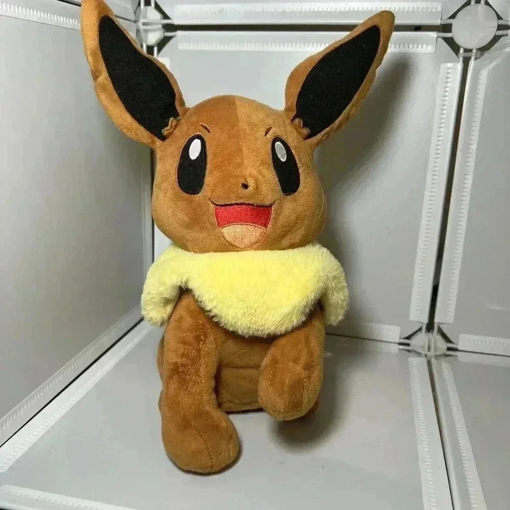 Pokemon Eevee Plush Nintendo Figure With Sound Ears Move Tested Works